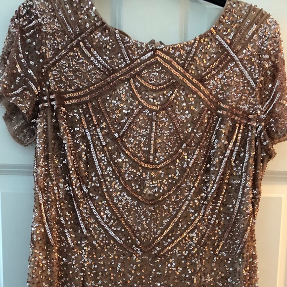 Adrianna Papell sequined size 14 - Picture 2 of 3